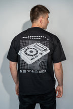 All Black TECHNO Cotton T-Shirt