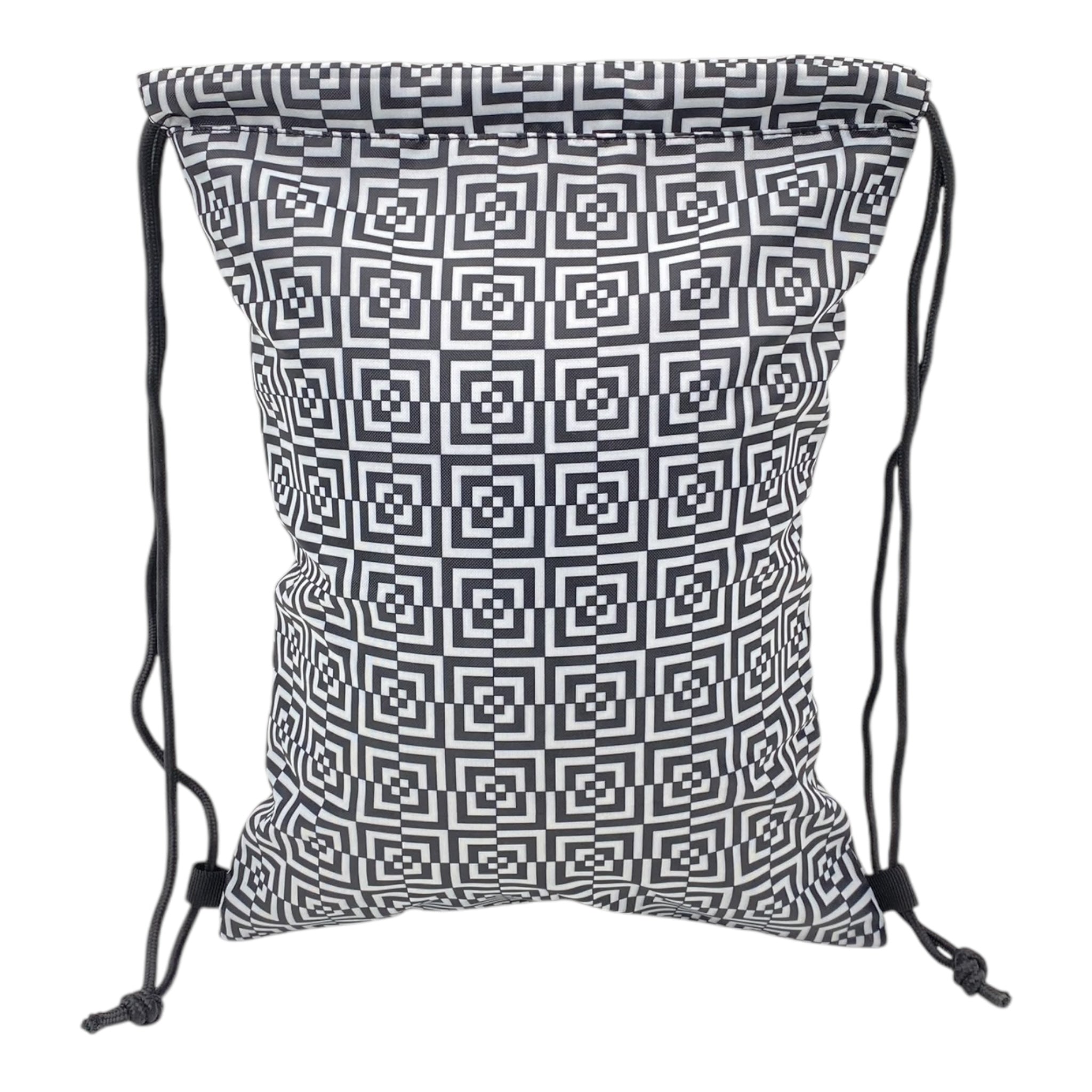 Quadrant Drawstring Bag