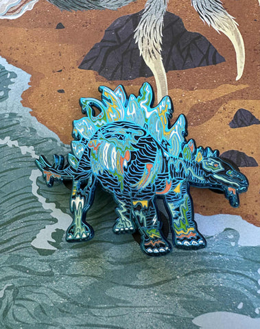 The Lost Undead Collection: Stegosaurus Pin