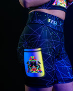 Bastet Amulet Biker Shorts
