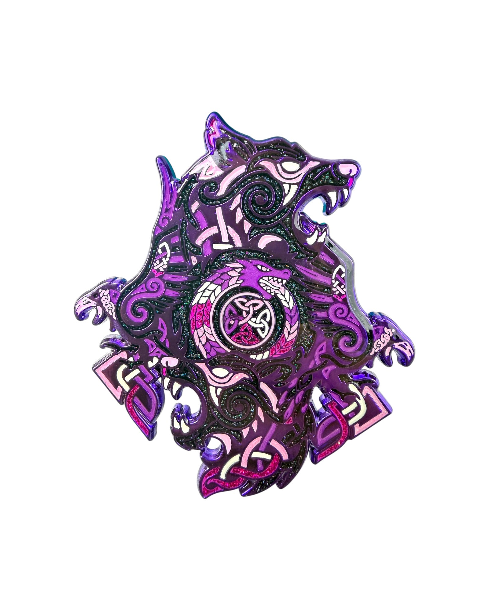 The Protectors Pin - Purple Anodized Main image