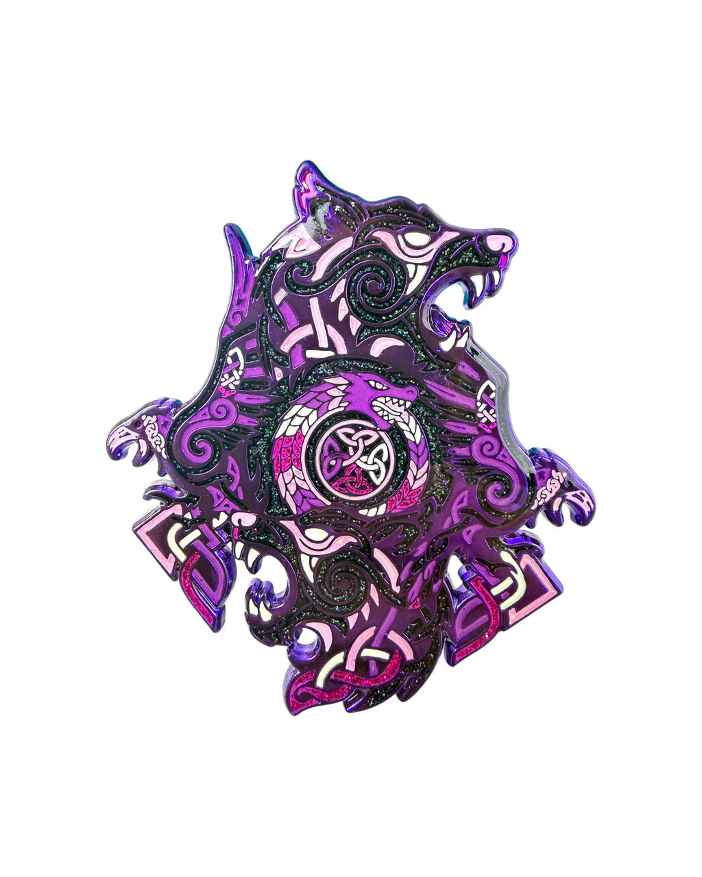 The Protectors Pin - Purple Anodized