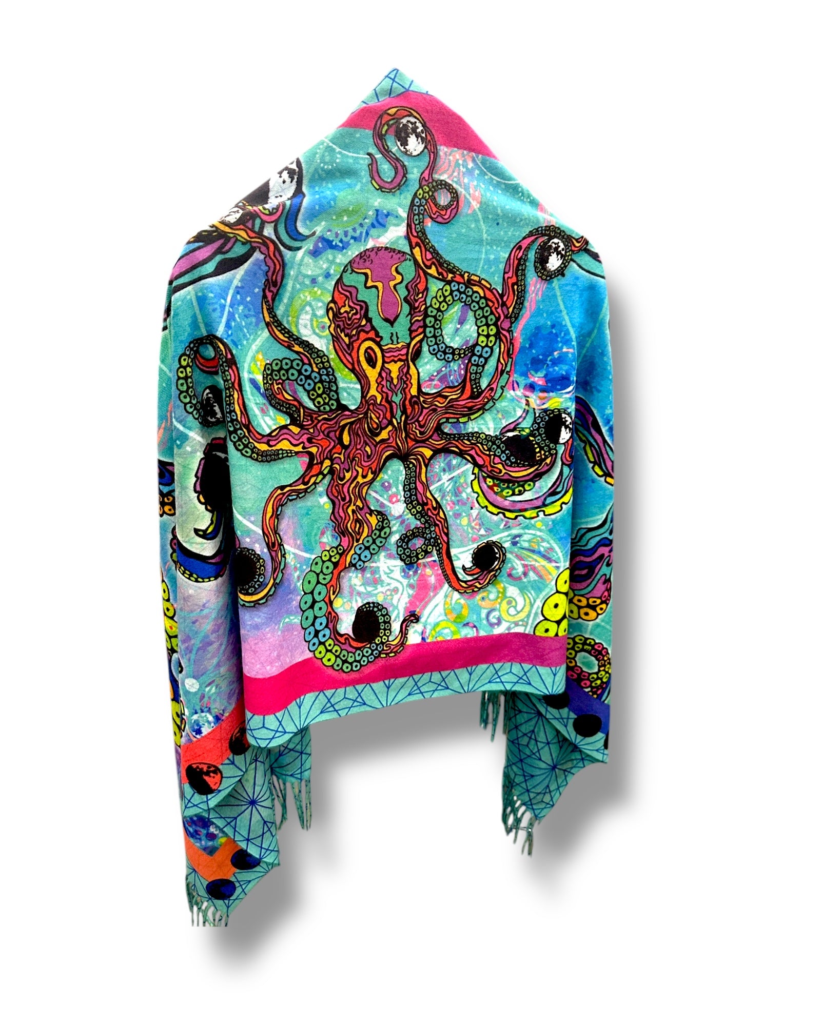 Cosmic Octopus Pashmina