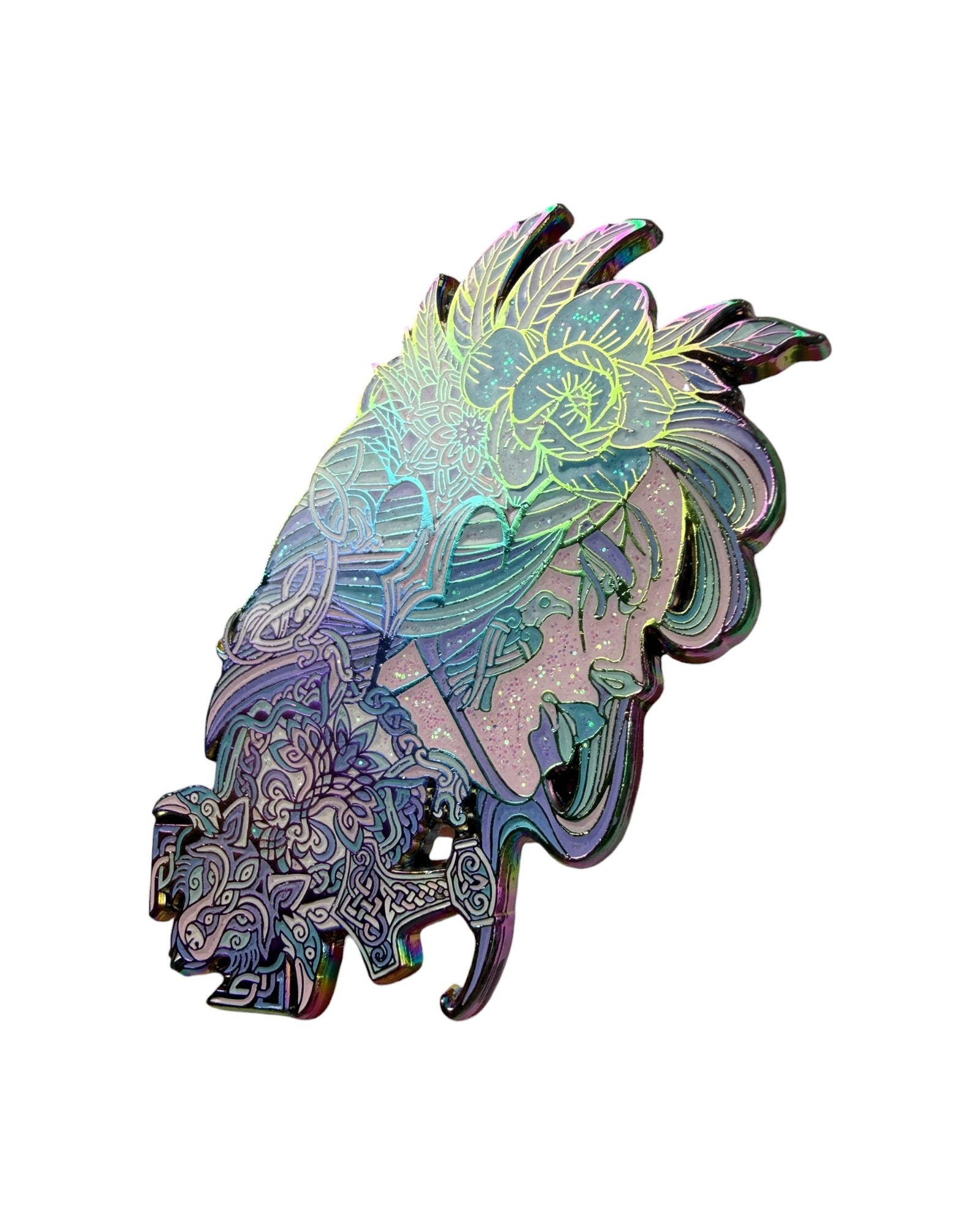 Freya Pin - Green Anodized