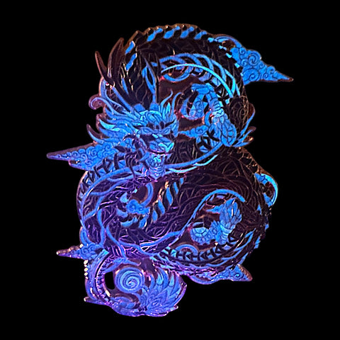 Nimbus Dragon Pin - OnyxGold