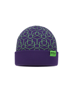 Purple Geo Beanie