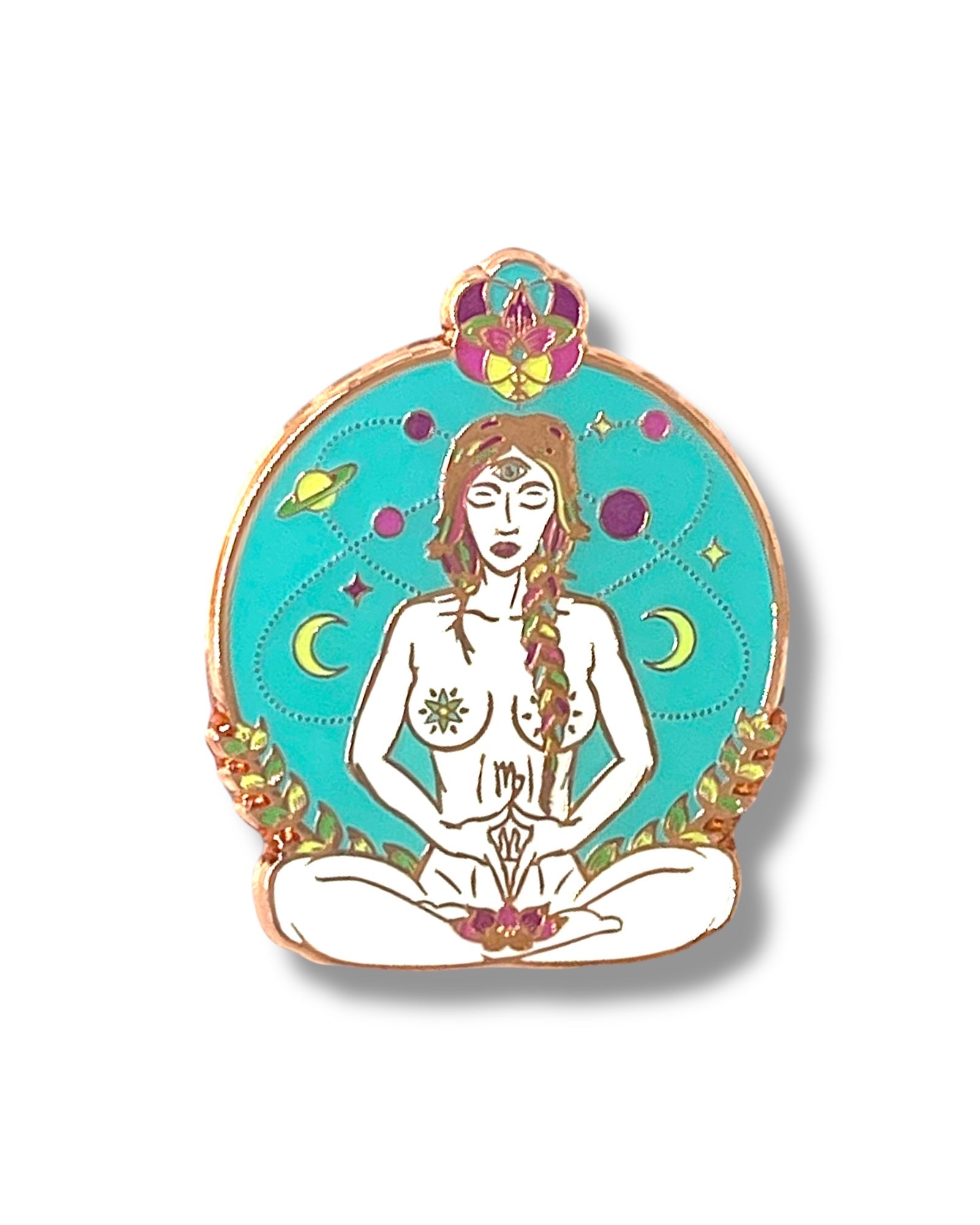 Virgo Zodiac Pin Main image
