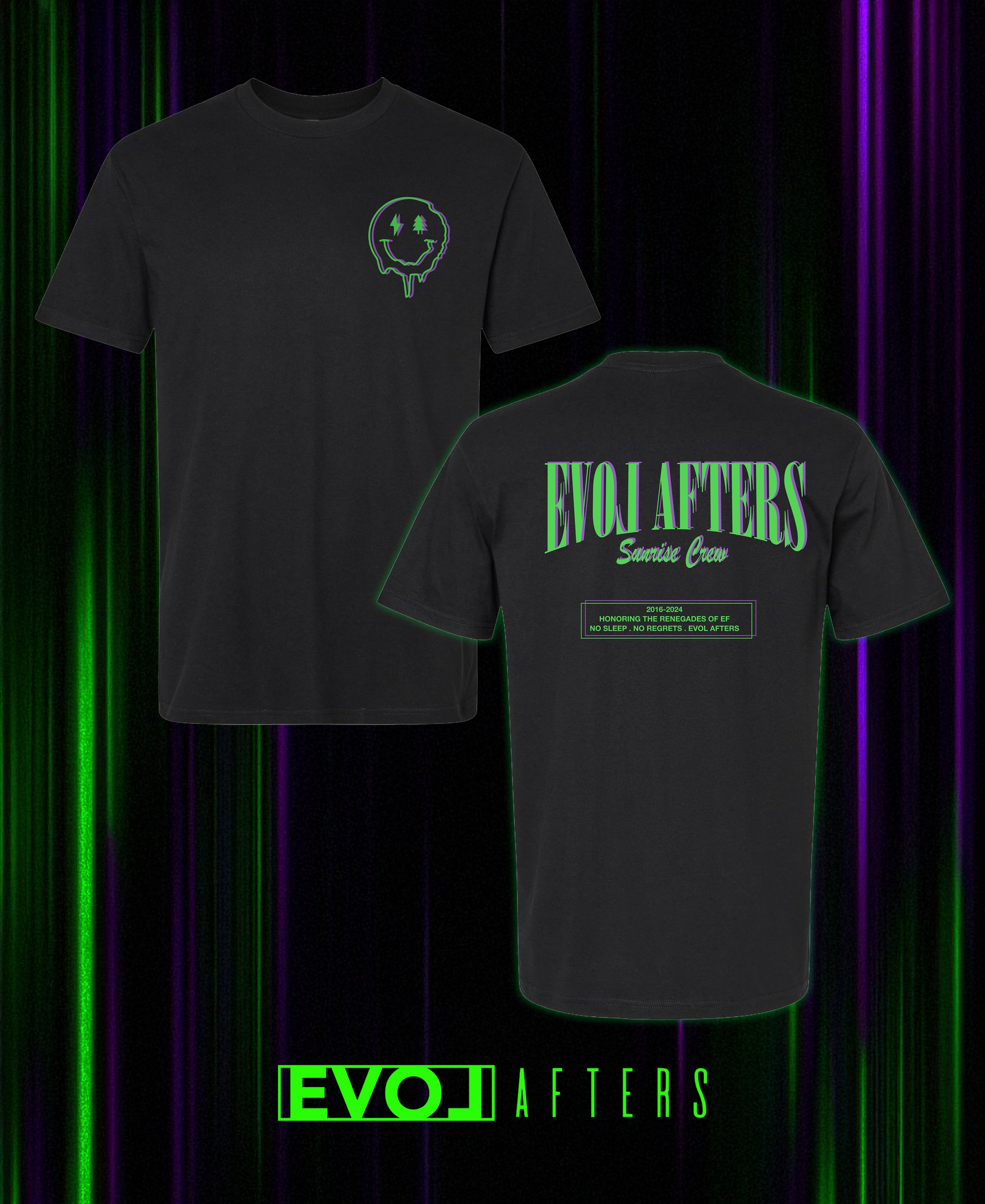EVOL AFTERS Sunrise Crew T-Shirt