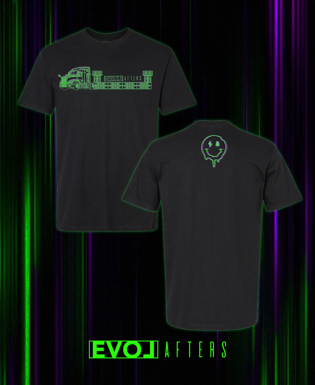 EVOL AFTERS Big Rig Cotton T-Shirt