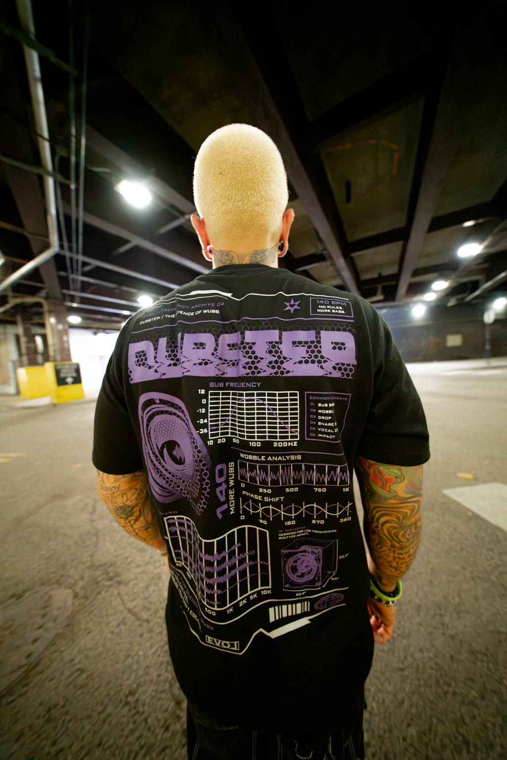 Dubstep 140 BPM Frequency Cotton T-Shirt
