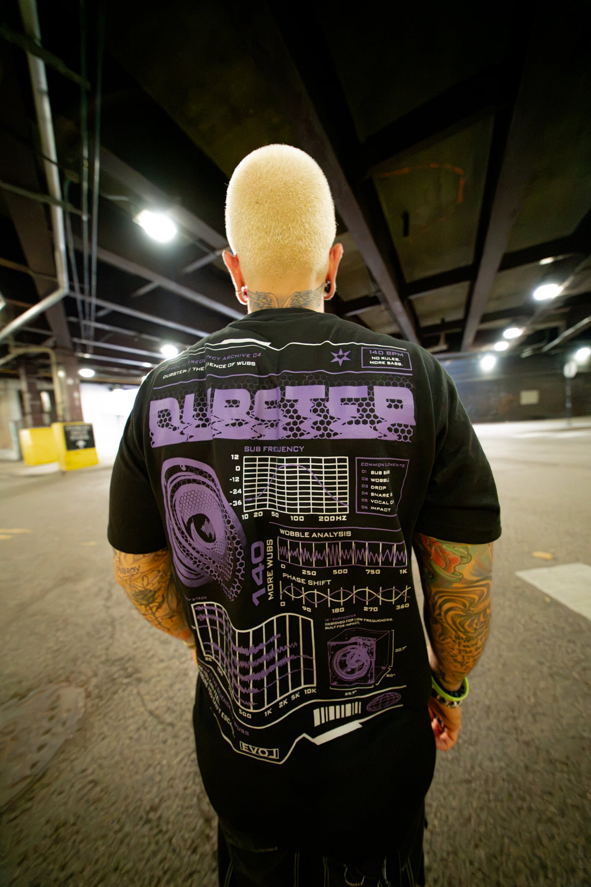Dubstep 140 BPM Frequency Cotton T-Shirt