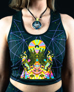 Bastet Amulet Sublimated Crop Top
