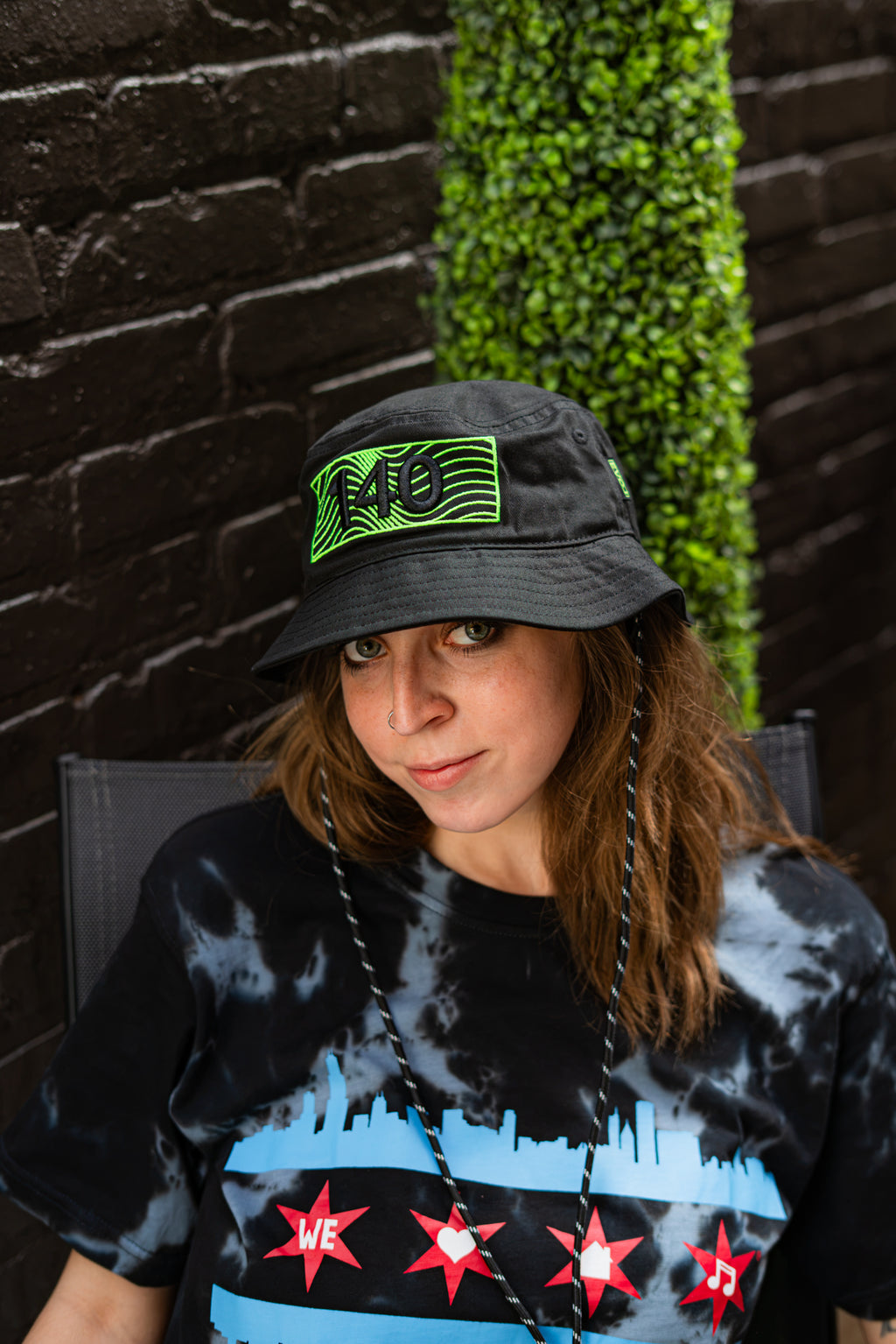 140 BPM Bucket Hat With String