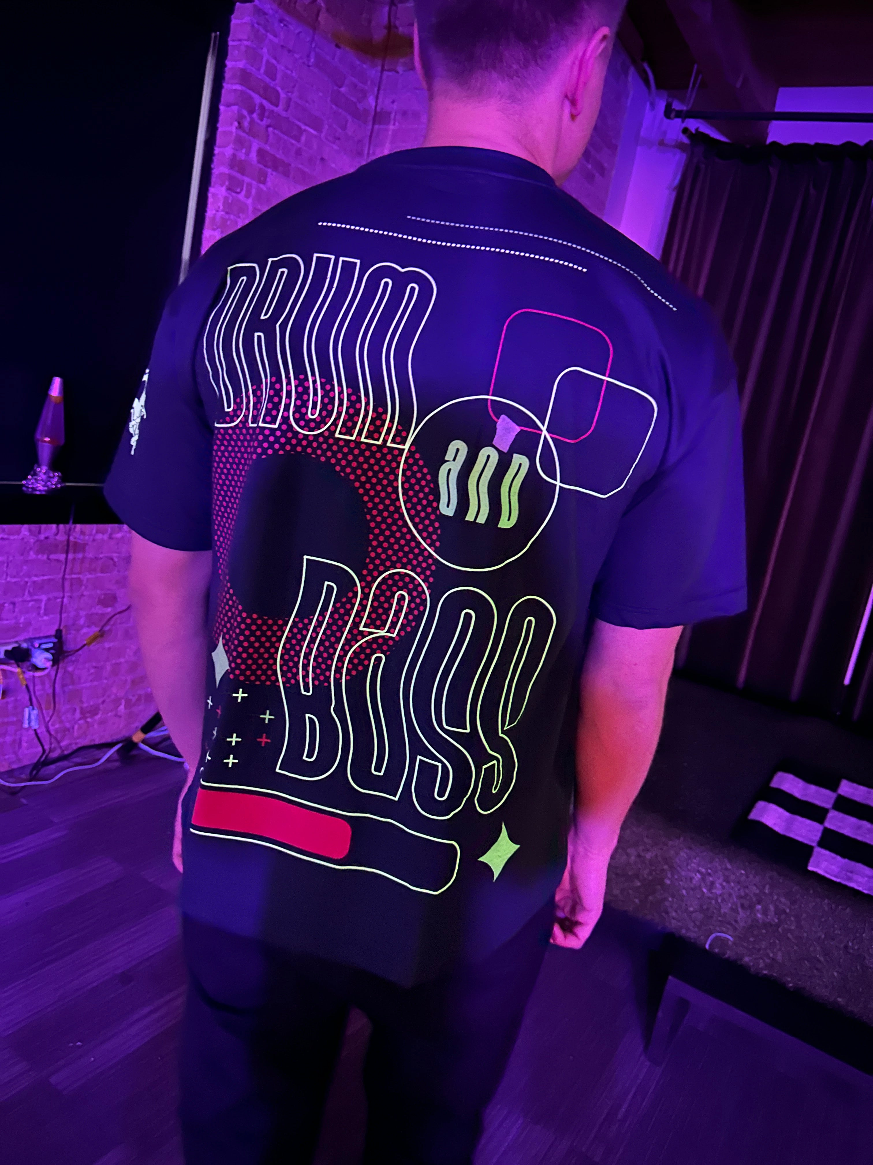 Drum and Bass DnB Jungle Cotton T-Shirt
