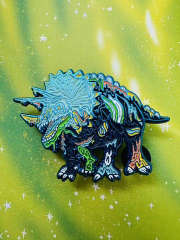 The Lost Undead Collection: Triceratops Pin