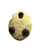 Cyborg Overload Pin - Gold