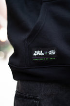 EVOL Graffiti Cotton Zip-Up Hoodie