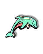 Mini Dolphin Pin - Blue