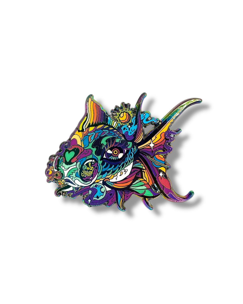 Fish Pin - Anodized