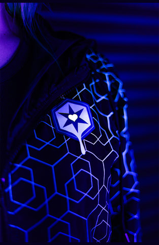 Geo Sublimated Rain Coat