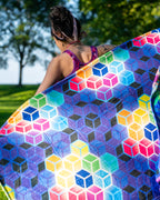 Chakra Panda Blanket