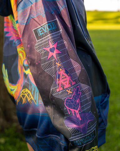 Phoenix Heart Sublimated Zip-Up Hoodie