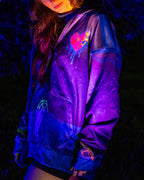 Phoenix Heart Sublimated Zip-Up Hoodie