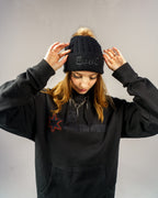 Knit Fur Pom Beanie