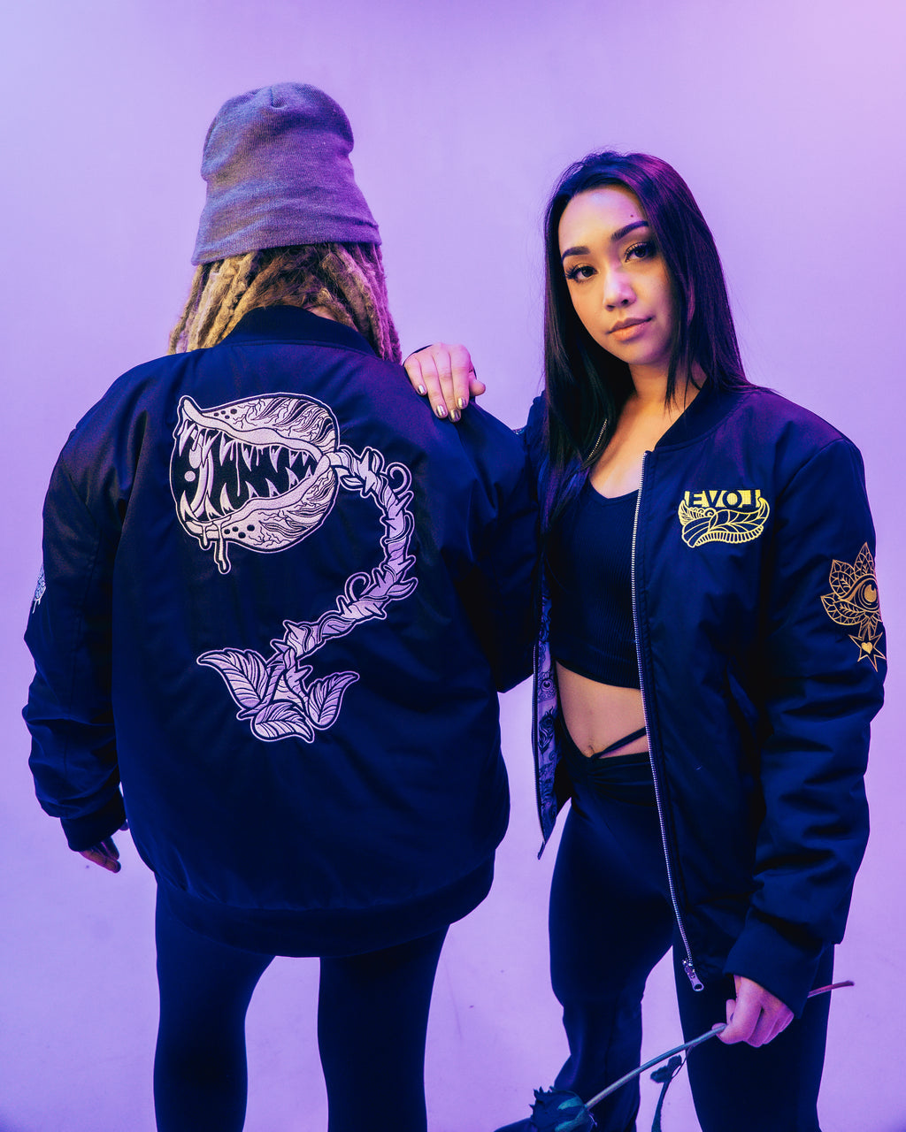 Venus Bass Trap Bomber Jacket