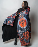 Time Keeper Hooded Blanket