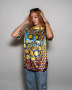 Robotic Wasp Crushed Velvet T-Shirt