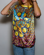 Robotic Wasp Crushed Velvet T-Shirt