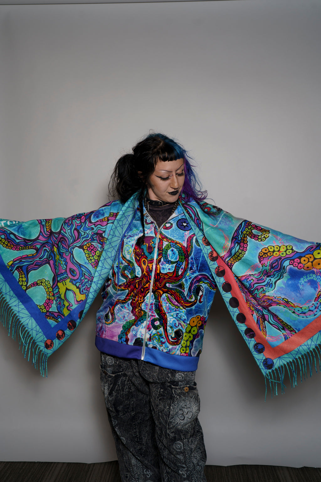Cosmic Octopus Pashmina