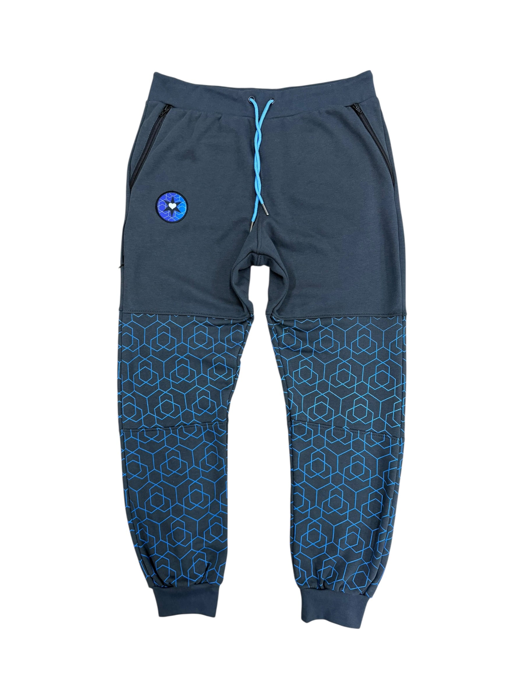 Geo Cotton Joggers Main image