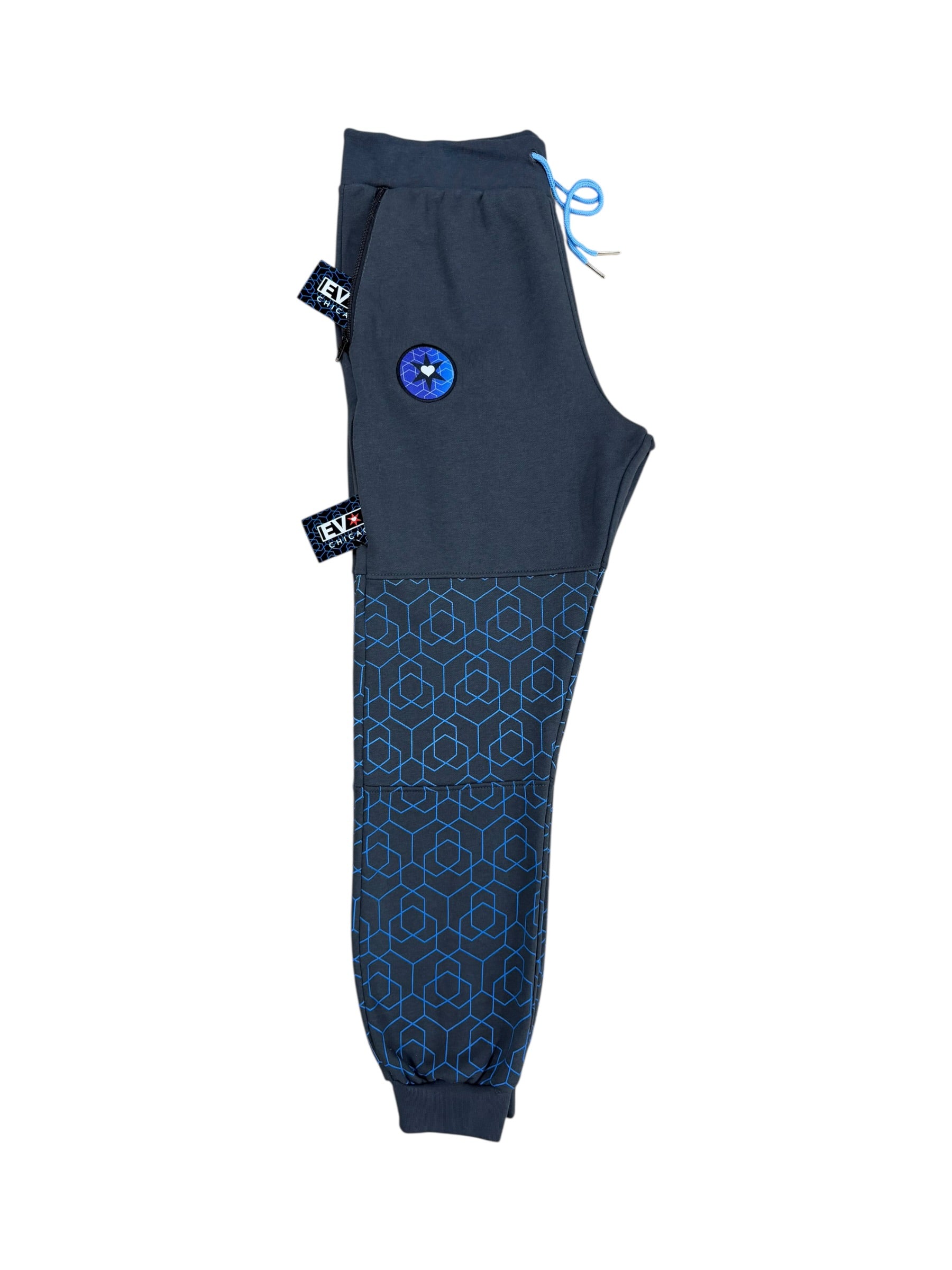 Geo Cotton Joggers