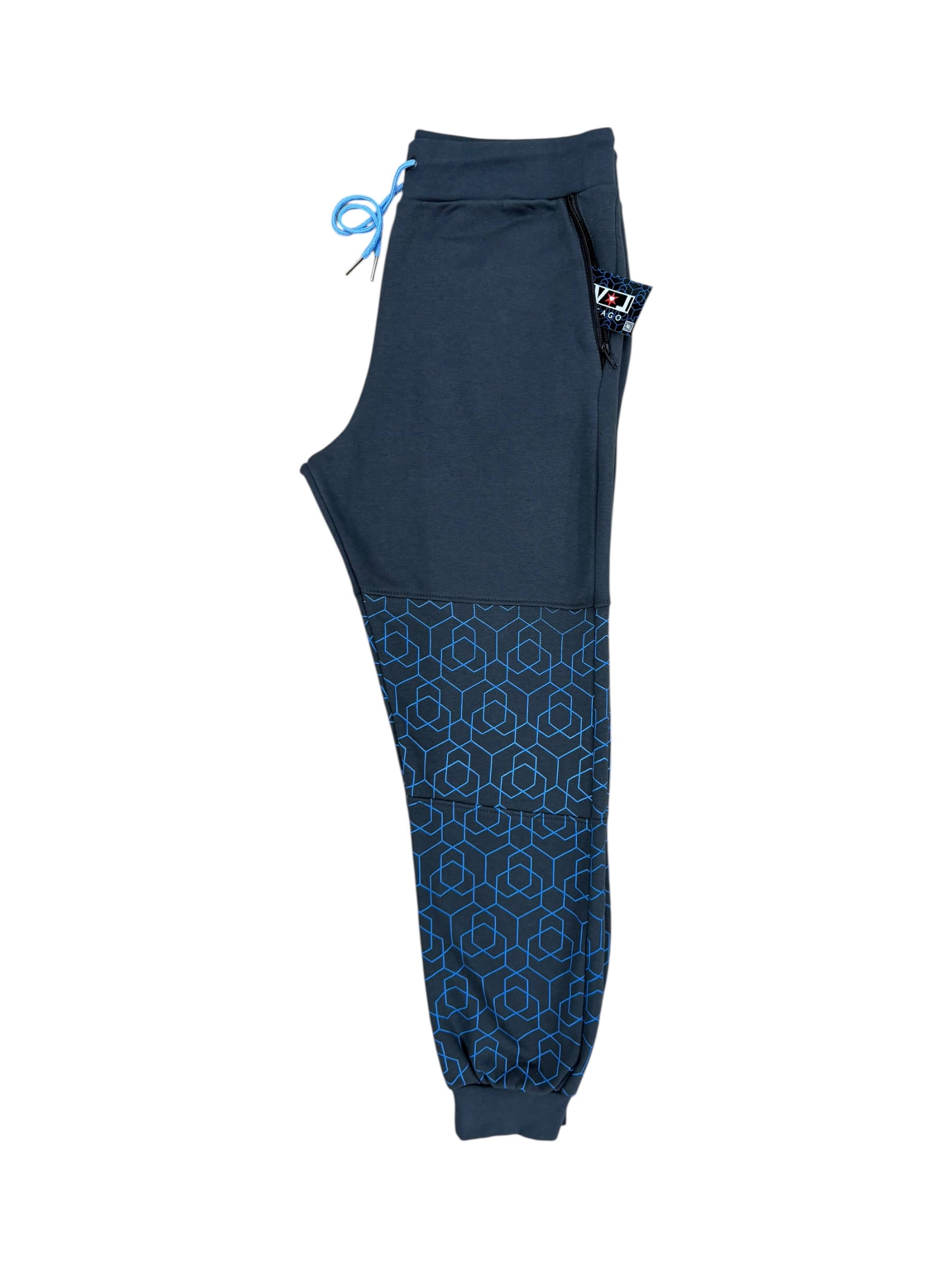 Geo Cotton Joggers