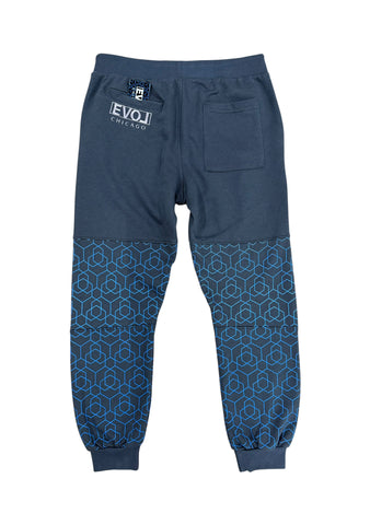 Geo Cotton Joggers