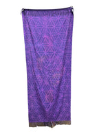 Flower Of Life Purple Pashmina*