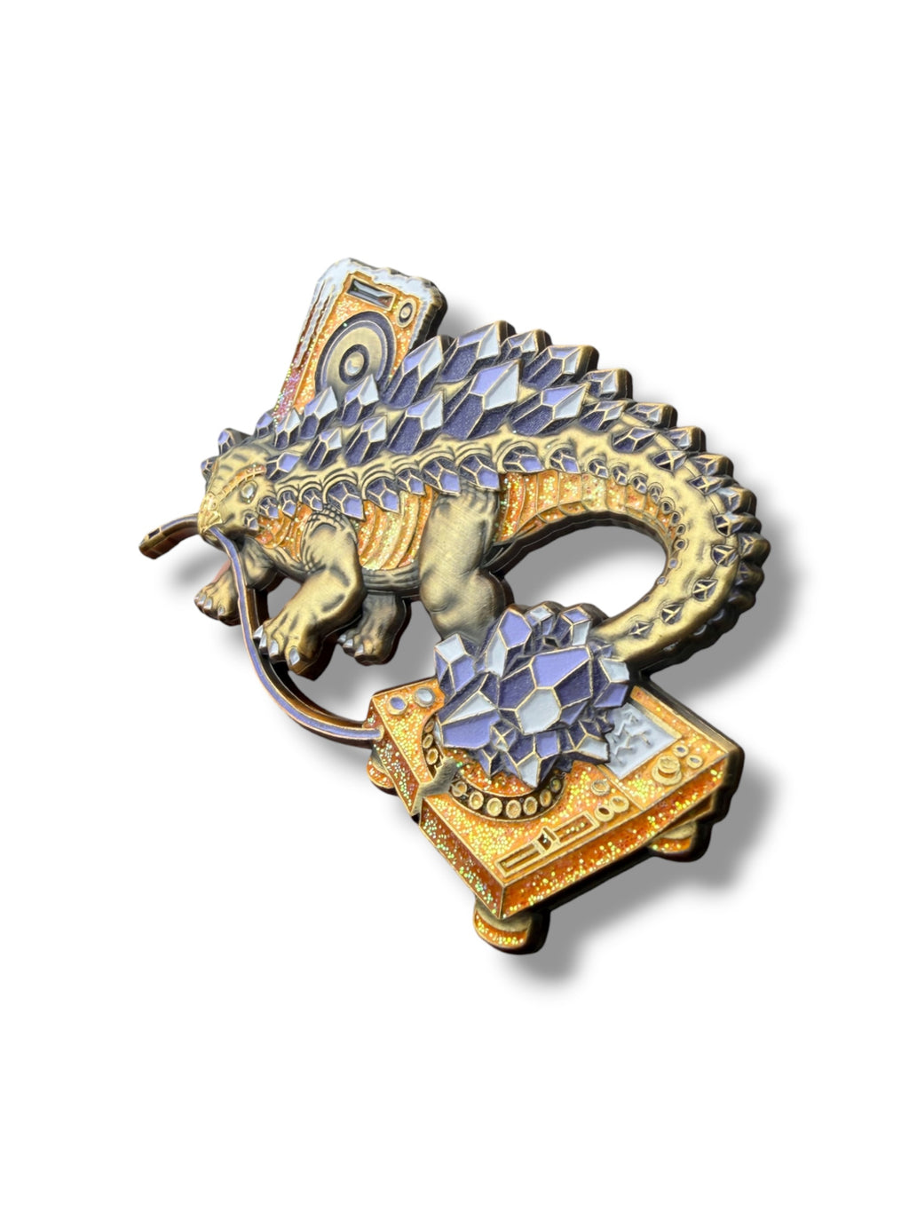 Ankylo Unplugged Pin - Gold