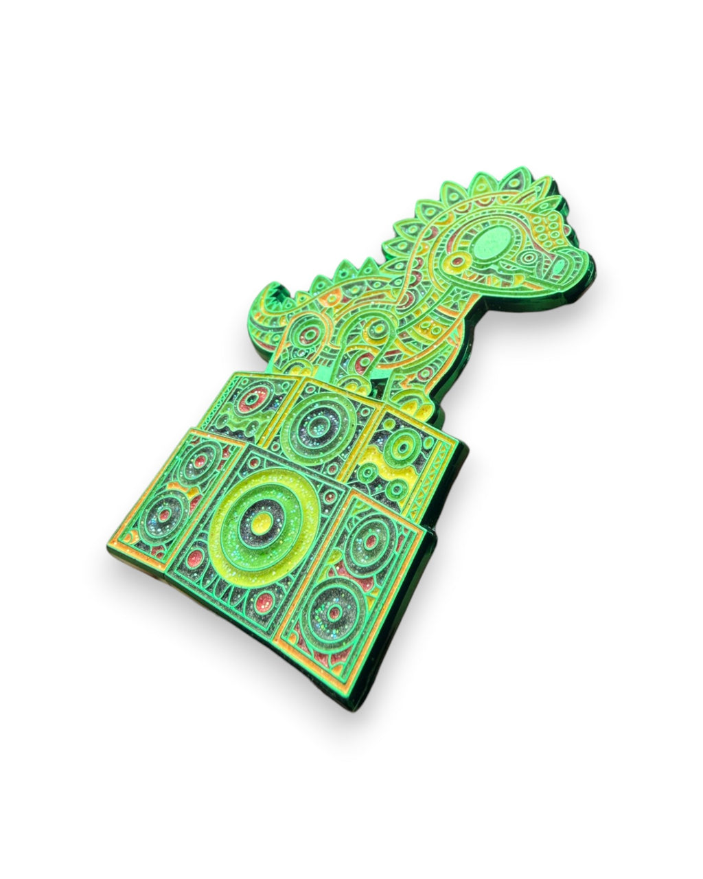 Dinotronics Pin - Green