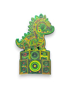 Dinotronics Pin - Green