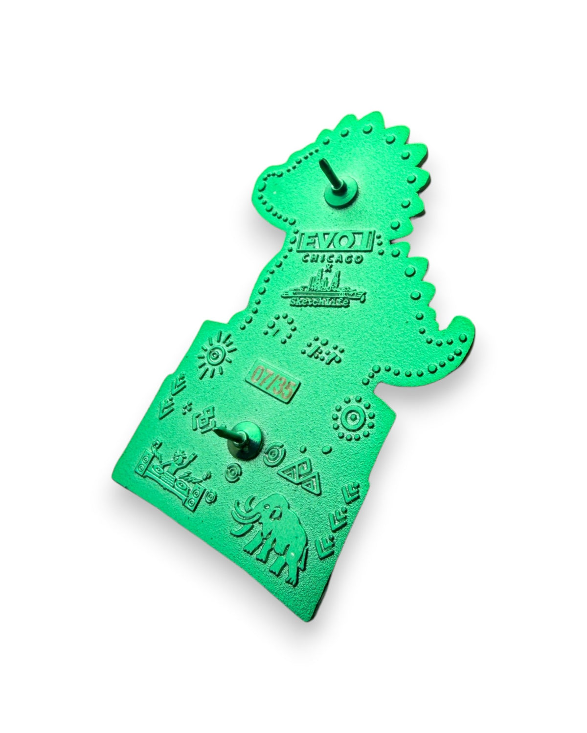 Dinotronics Pin - Green