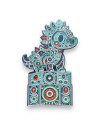 Dinotronics Pin - Blue