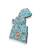 Dinotronics Pin - Blue