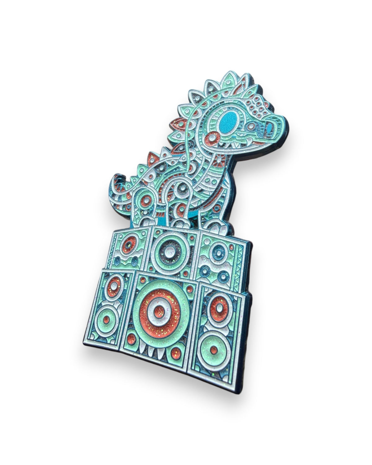 Dinotronics Pin - Blue