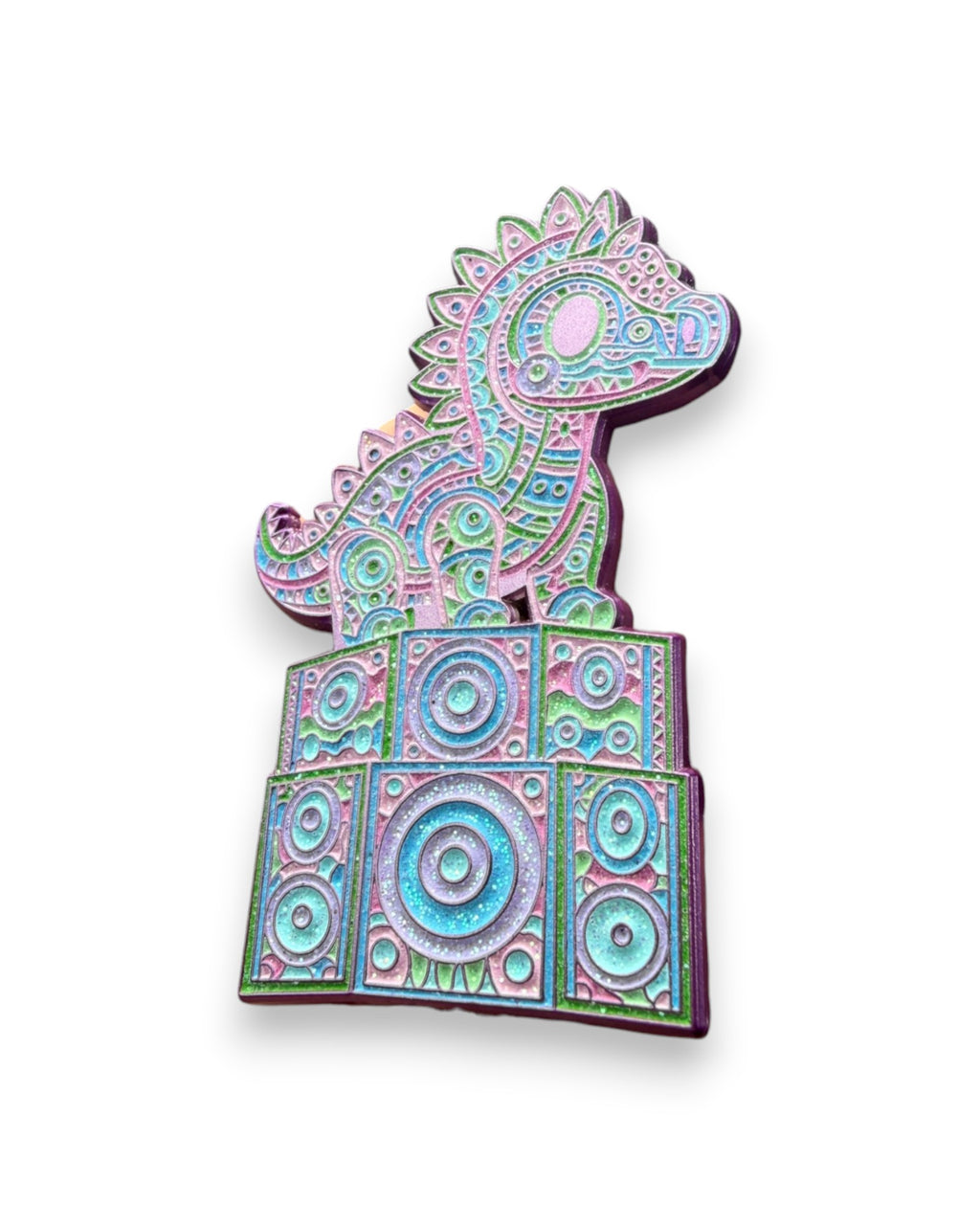 Dinotronics Pin - Purple