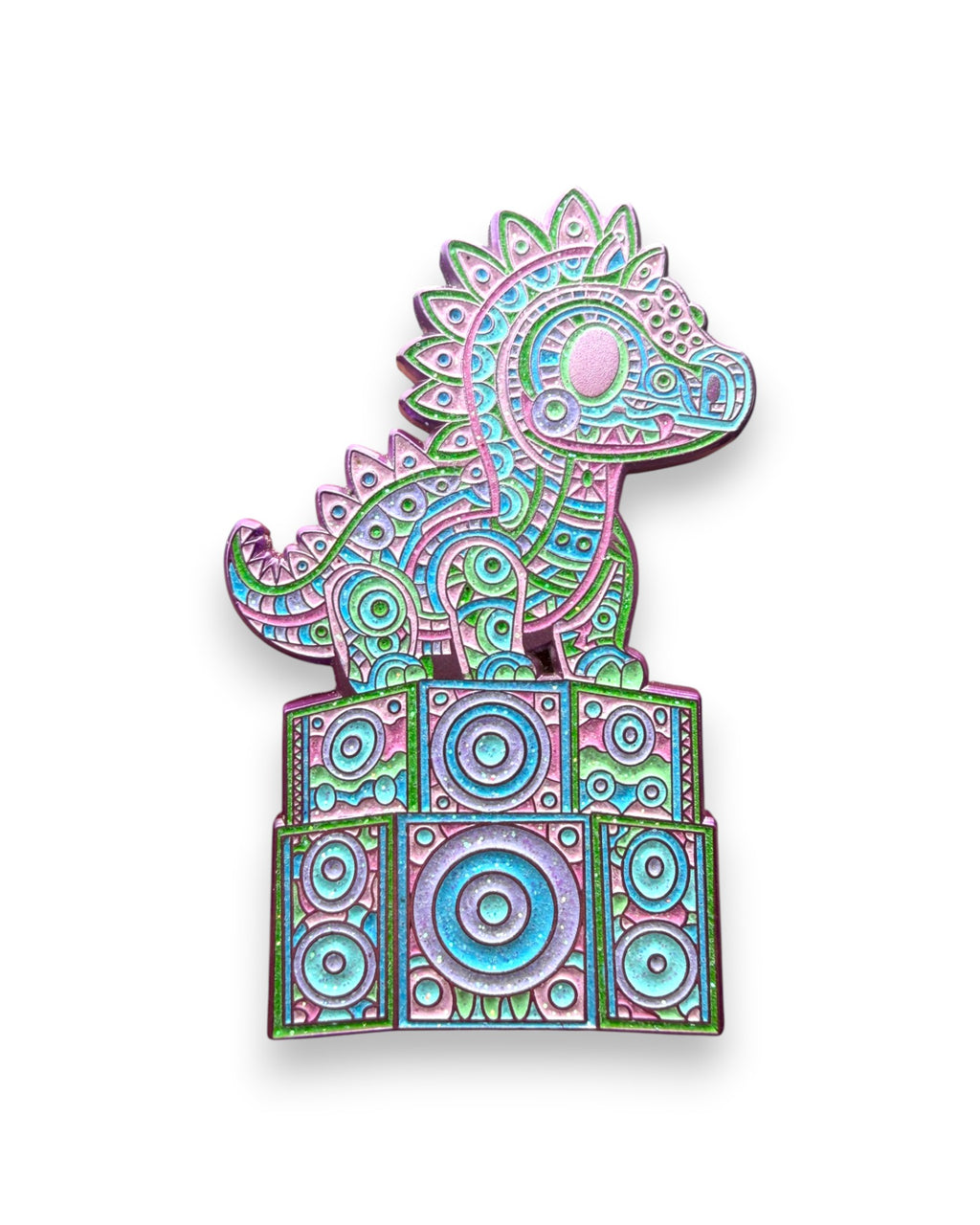 Dinotronics Pin - Purple