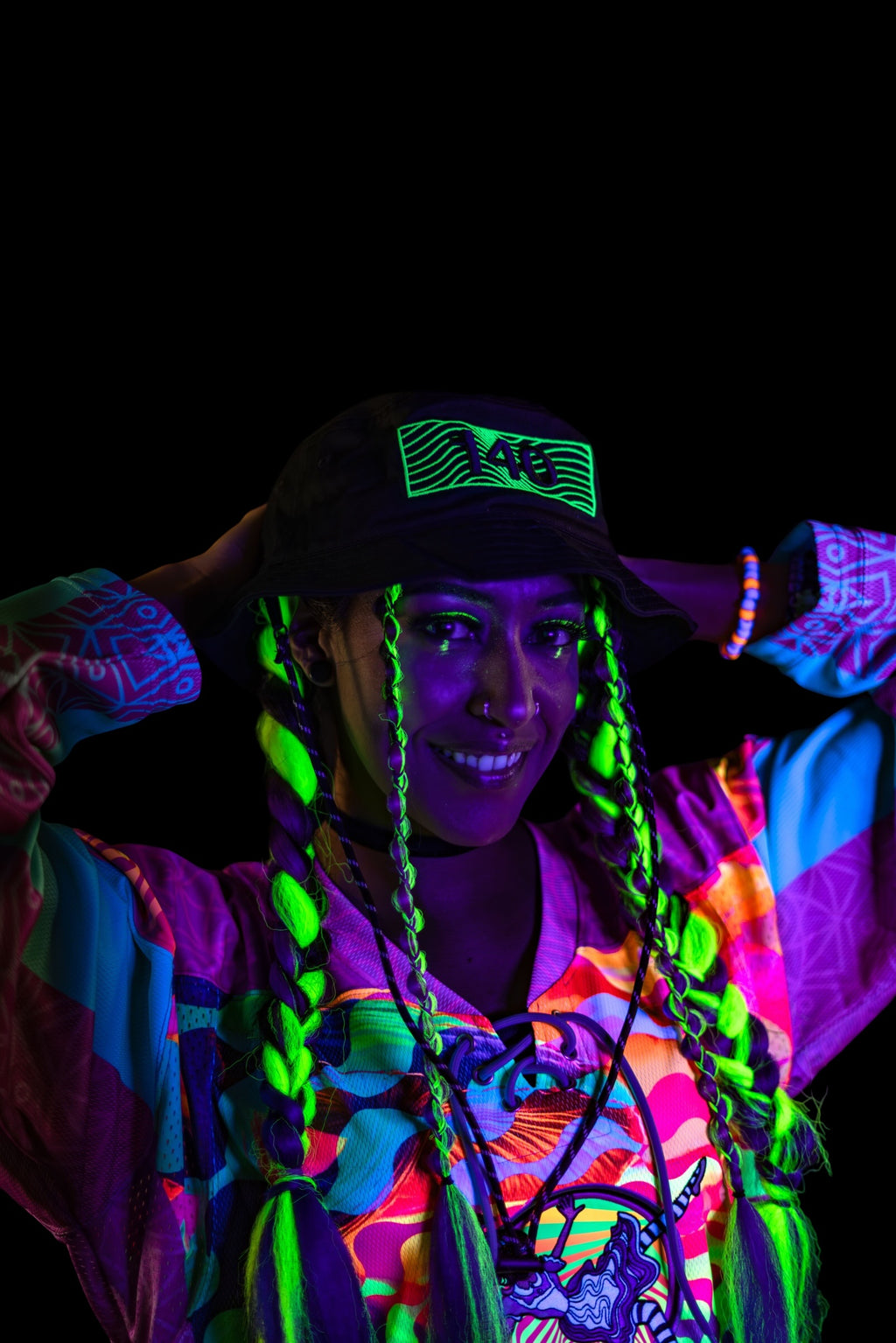 140 BPM Bucket Hat With String