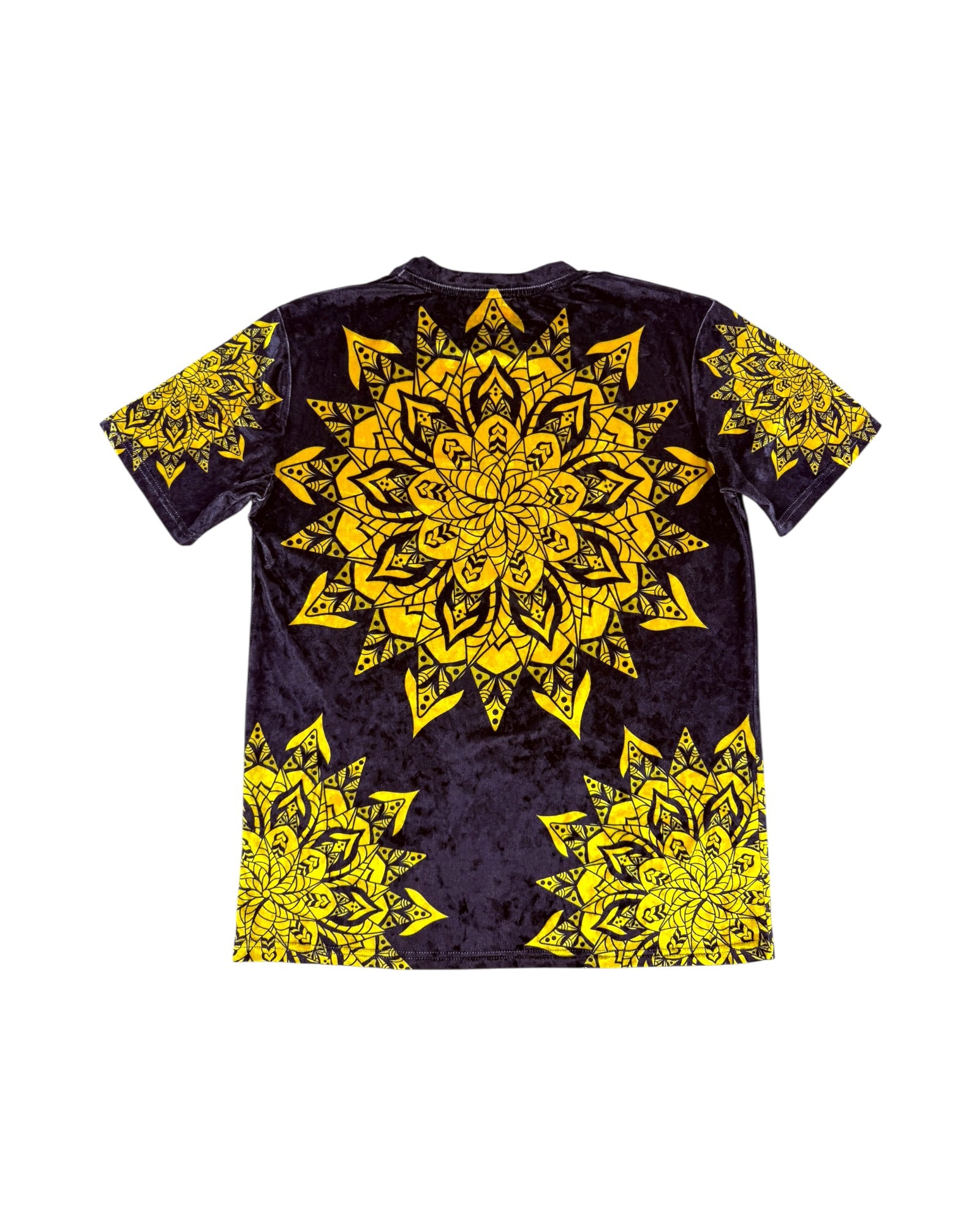 Majestic Sage Elephant Crushed Velvet T-Shirt