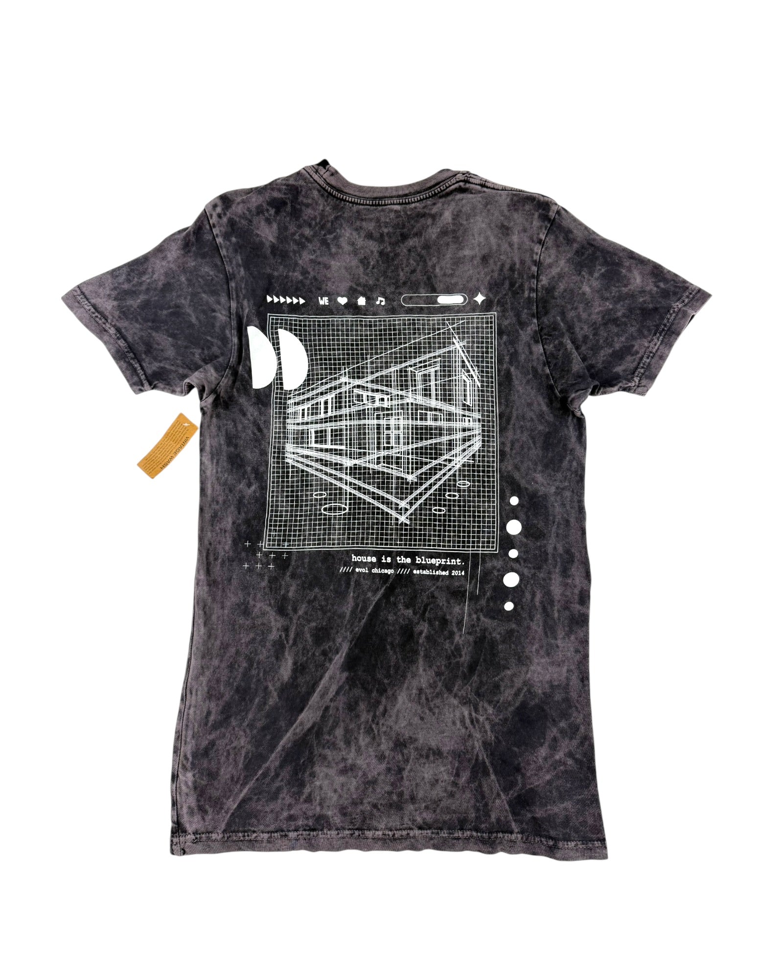House Is The Blueprint Cotton T-Shirt
